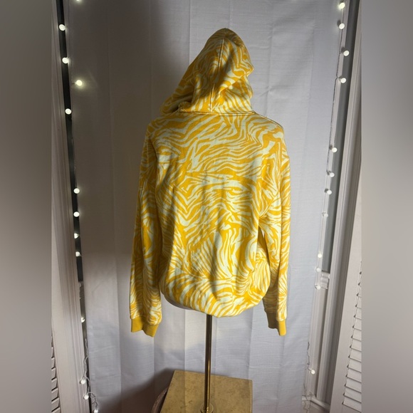 STINE GOYA Yellow and White Patterned Hoodie - Picture 2 of 8